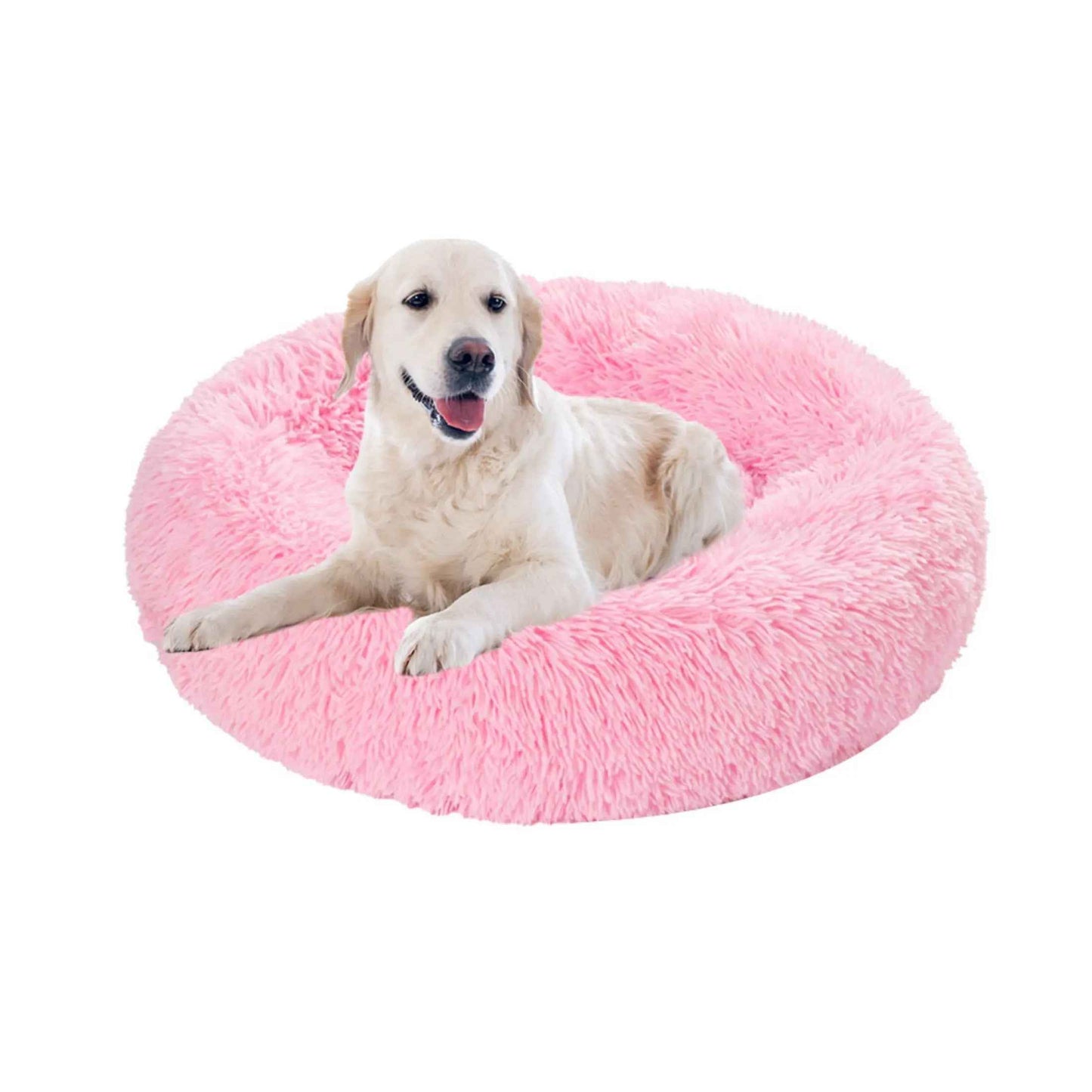 Fluffy Donut Dog Bed