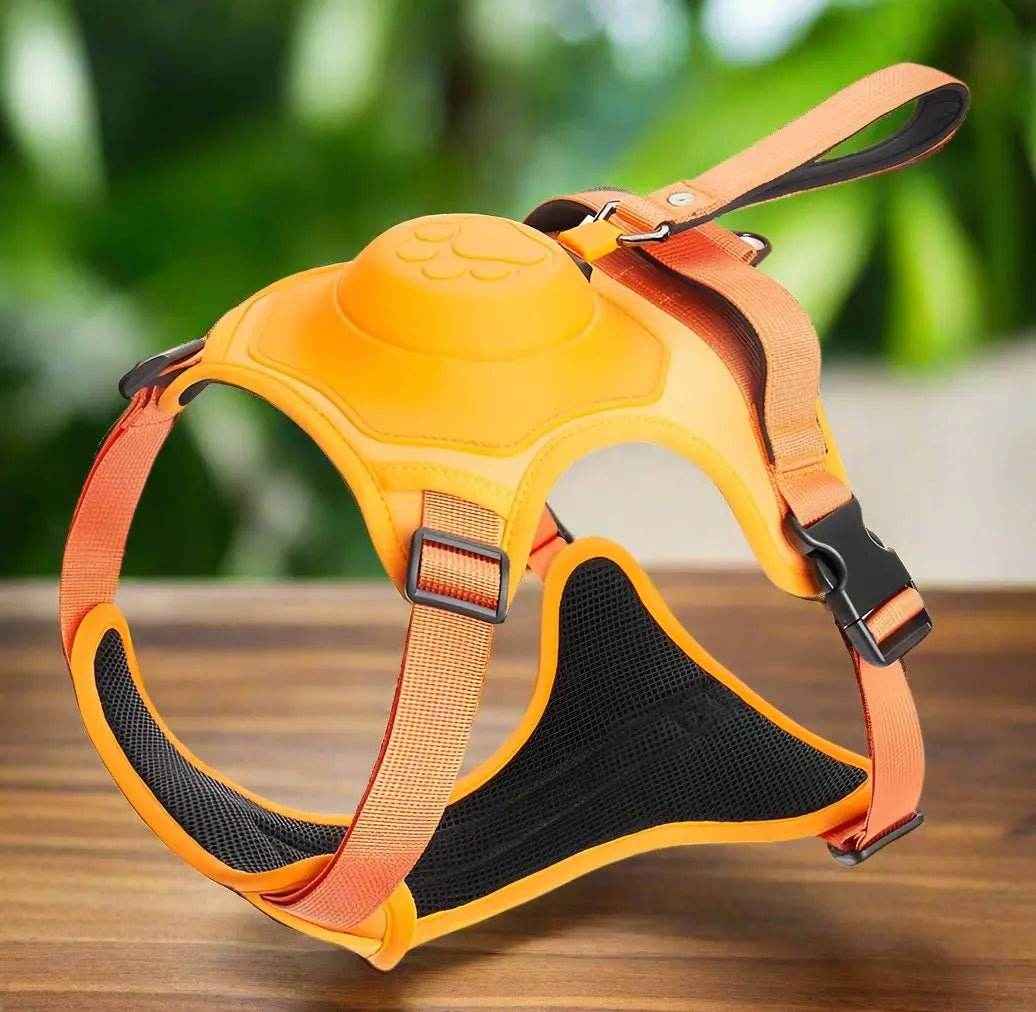 2-in-1 Dog Harness Built-In