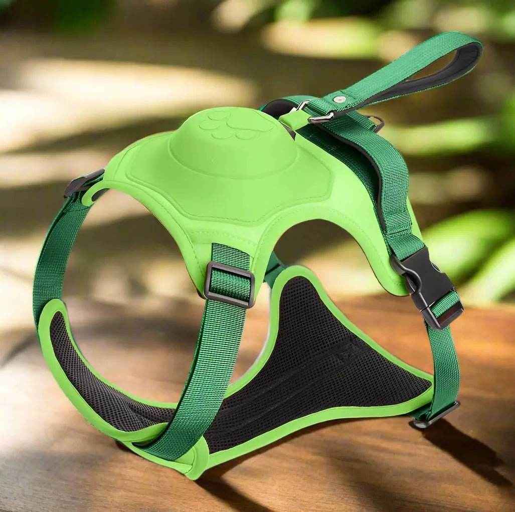 2-in-1 Dog Harness Built-In