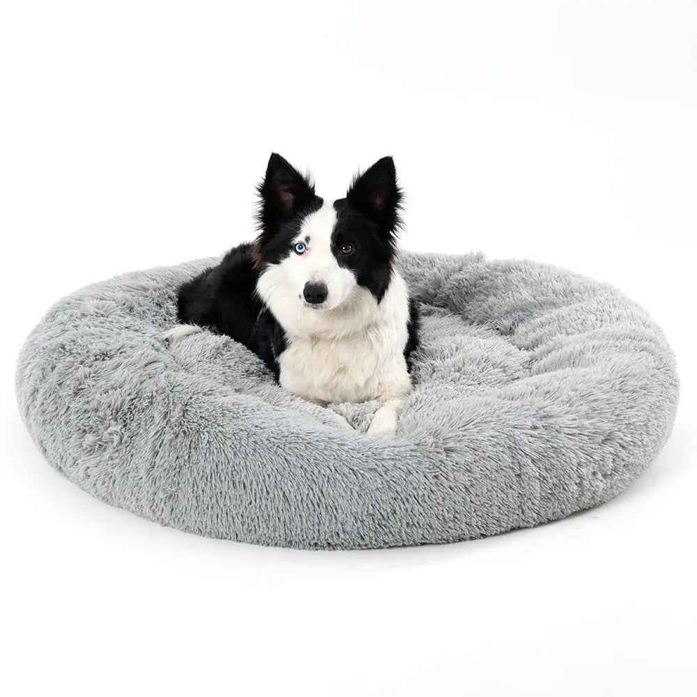 Fluffy Donut Dog Bed