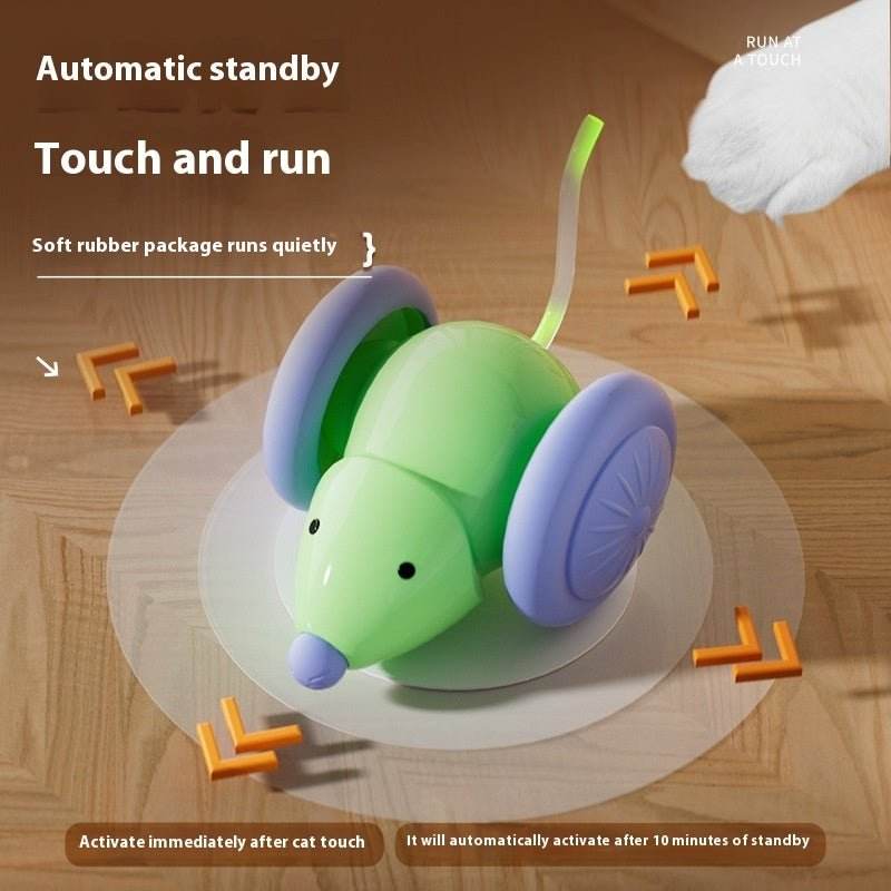 Cat Toys Interactive Cat Toy Electric Mouse Car - YOUYA PET