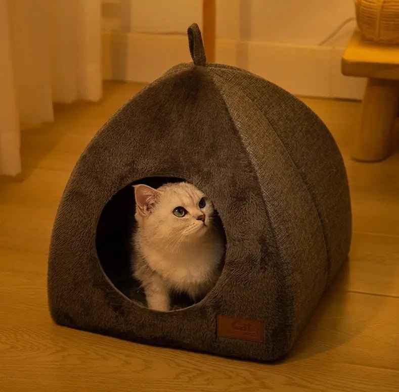 Cozy cat nest