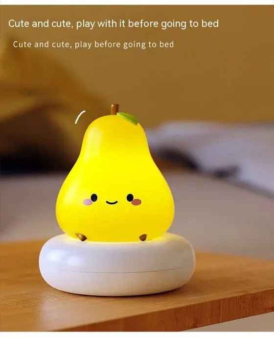 Cute Pet Sleeping Small Night Lamp USB Charging Desktop Pat Touch Induction Lamp