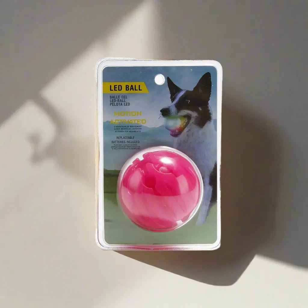 LED dog ball