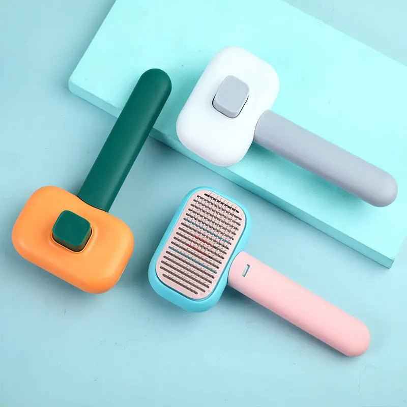 New Colourful Pet Brush Stainless .