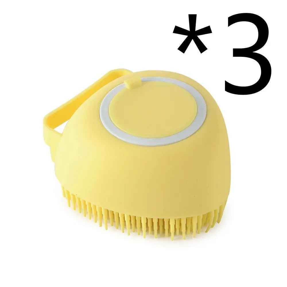 silicone pet brush Massage Gloves Brush Pet