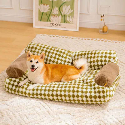 Kennel Warm Plush Pet All Removable