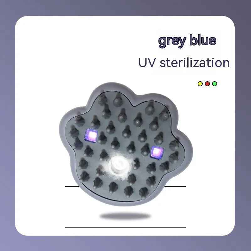 Paw Brush Steam Hair Removal And Massage For Cat And Dog