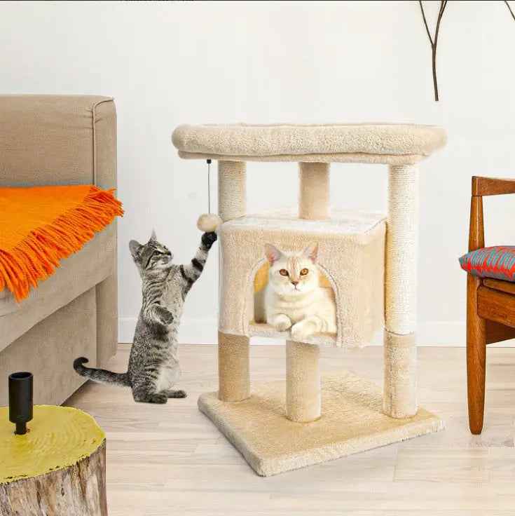 Elevate Your Indoor Cat's Playtime with an Extra Tall Cat Tree Tower