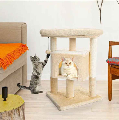 Elevate Your Indoor Cat's Playtime with an Extra Tall Cat Tree Tower