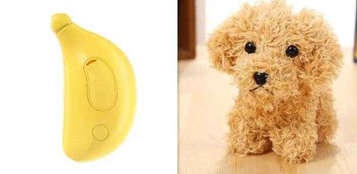 3 In 1 Pet Steam Brush For Cat And  Dog