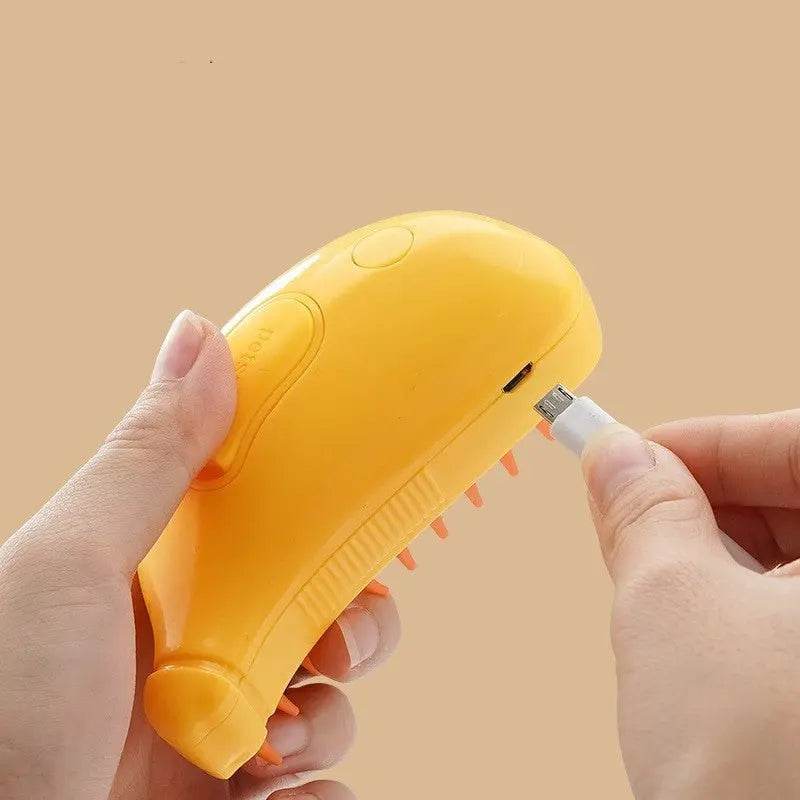 3 In 1 Pet Steam Brush For Cat And  Dog - YOUYA PET