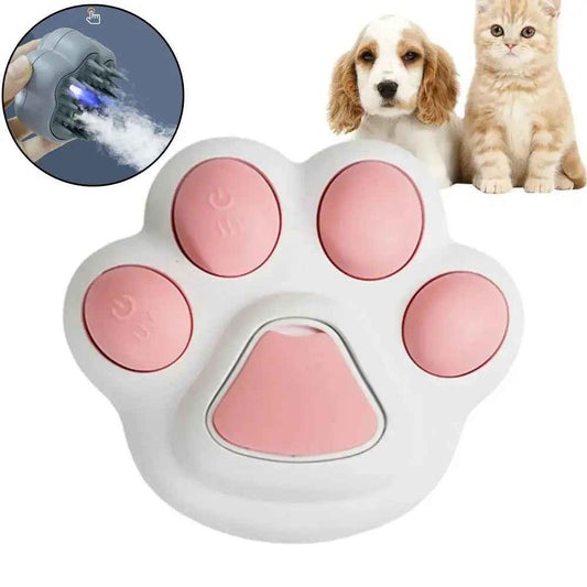 Paw Brush Steam Hair Removal And Massage For Cat And Dog