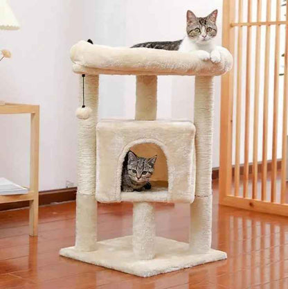 Elevate Your Indoor Cat's Playtime with an Extra Tall Cat Tree Tower