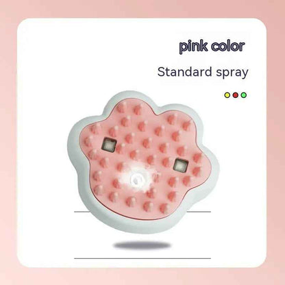 Paw Brush Steam Hair Removal And Massage For Cat And Dog