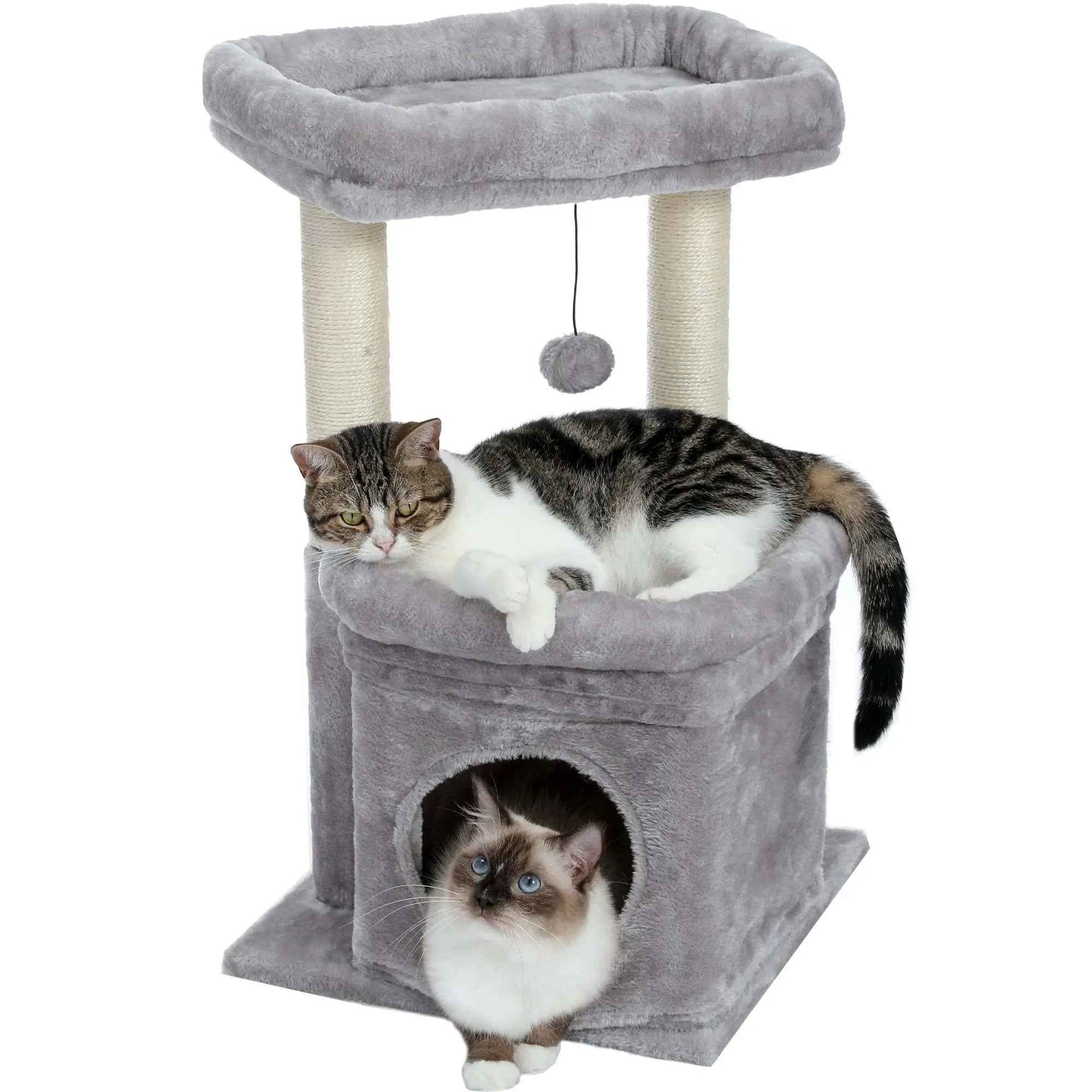 Elevate Your Indoor Cat's Playtime with an Extra Tall Cat Tree Tower