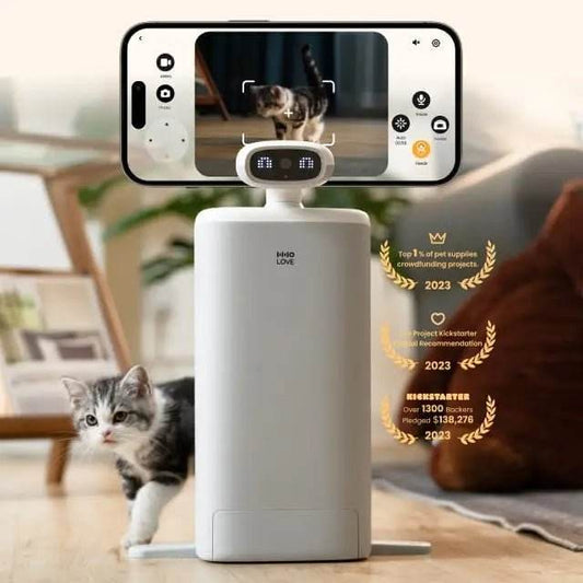 Automatic Cat Feeder With Camera 1080P HD Live Video - YOUYA PET