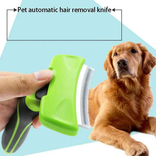 Combs Grooming-Brush Deshedding-Pet-Hair-Remover Edge-Trimming Dog-Cat-Rake Furmine