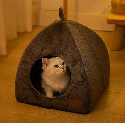 Cozy cat nest