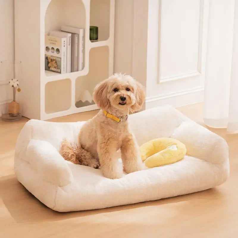 Kennel Warm Plush Pet All Removable