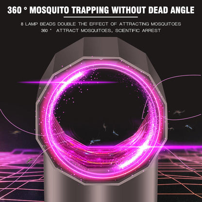 Trappola per Zanzare a LED UV con Ventola Aspirante - YOUYA PET