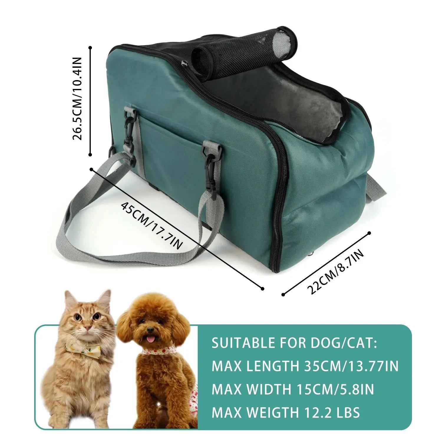 Dog Cat Pet Booster Car Seat