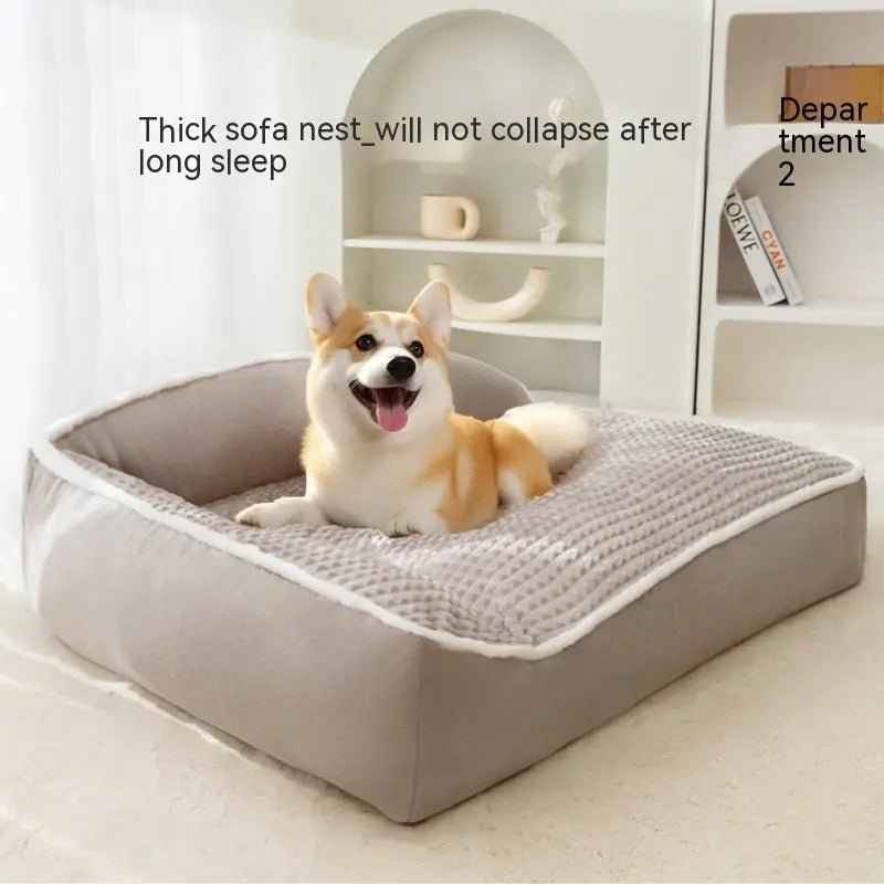 Dogs Kennel Waterproof Removable And Washable