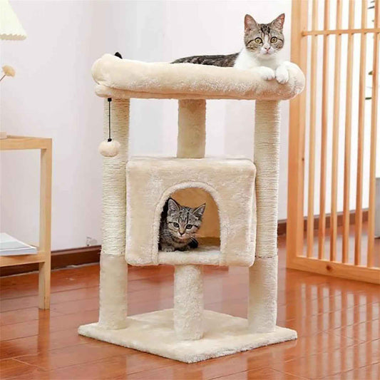 Elevate Your Indoor Cat's Playtime with an Extra Tall Cat Tree Tower