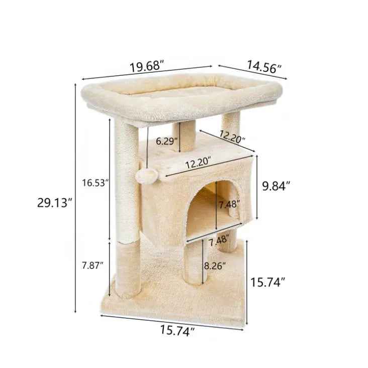 Elevate Your Indoor Cat's Playtime with an Extra Tall Cat Tree Tower
