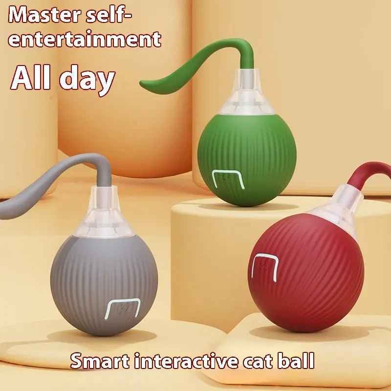 Interactive Cat Toy Ball Super Drive Cat Rolling
