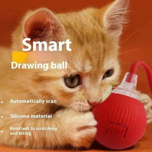 Interactive Cat Toy Ball Super Drive Cat Rolling