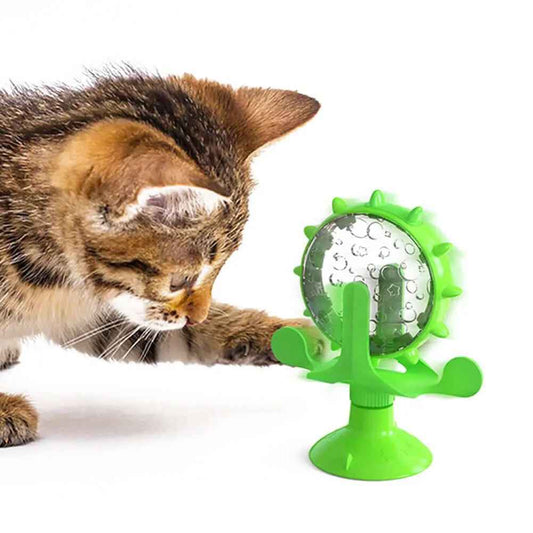 Interactive cat toy Slow Food Leaking