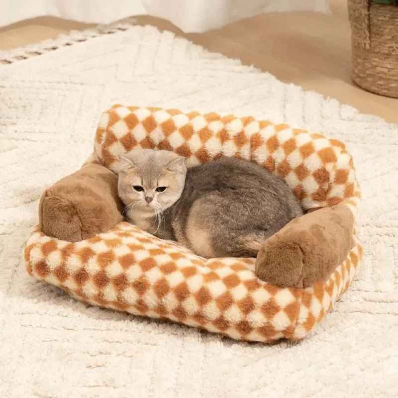 Kennel Warm Plush Pet All Removable