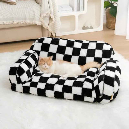 Kennel Warm Plush Pet All Removable