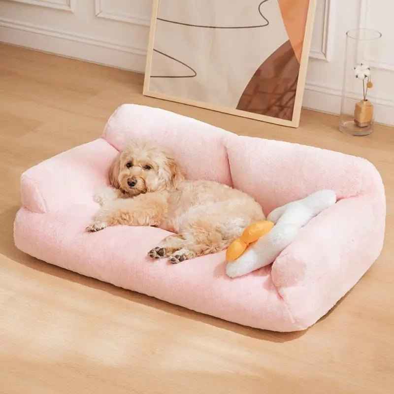 Kennel Warm Plush Pet All Removable