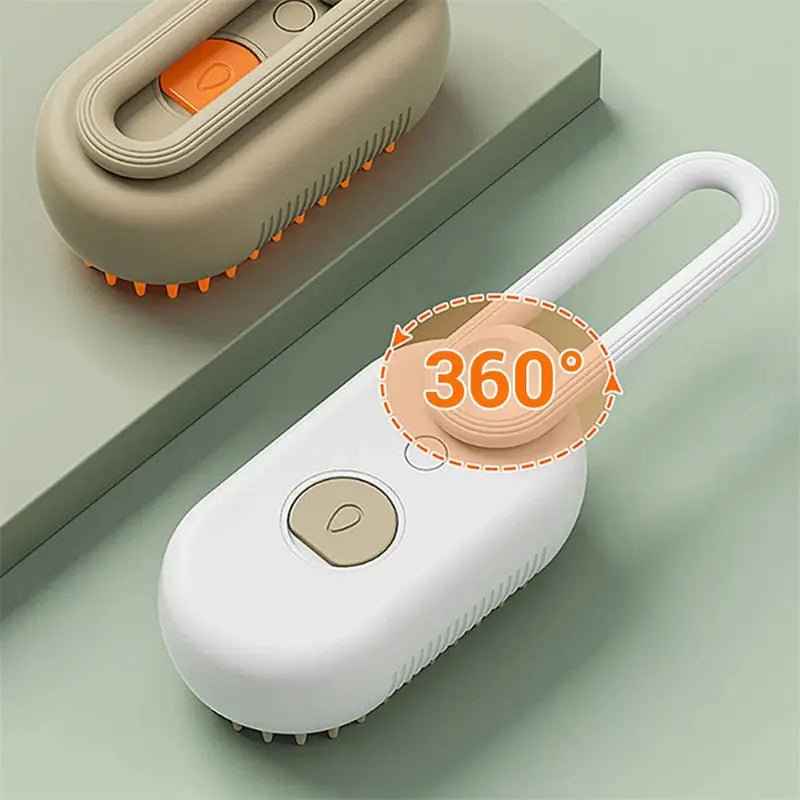 Pet Massage Brush For Cat And Dog 3 In 1 Electric For Massage
