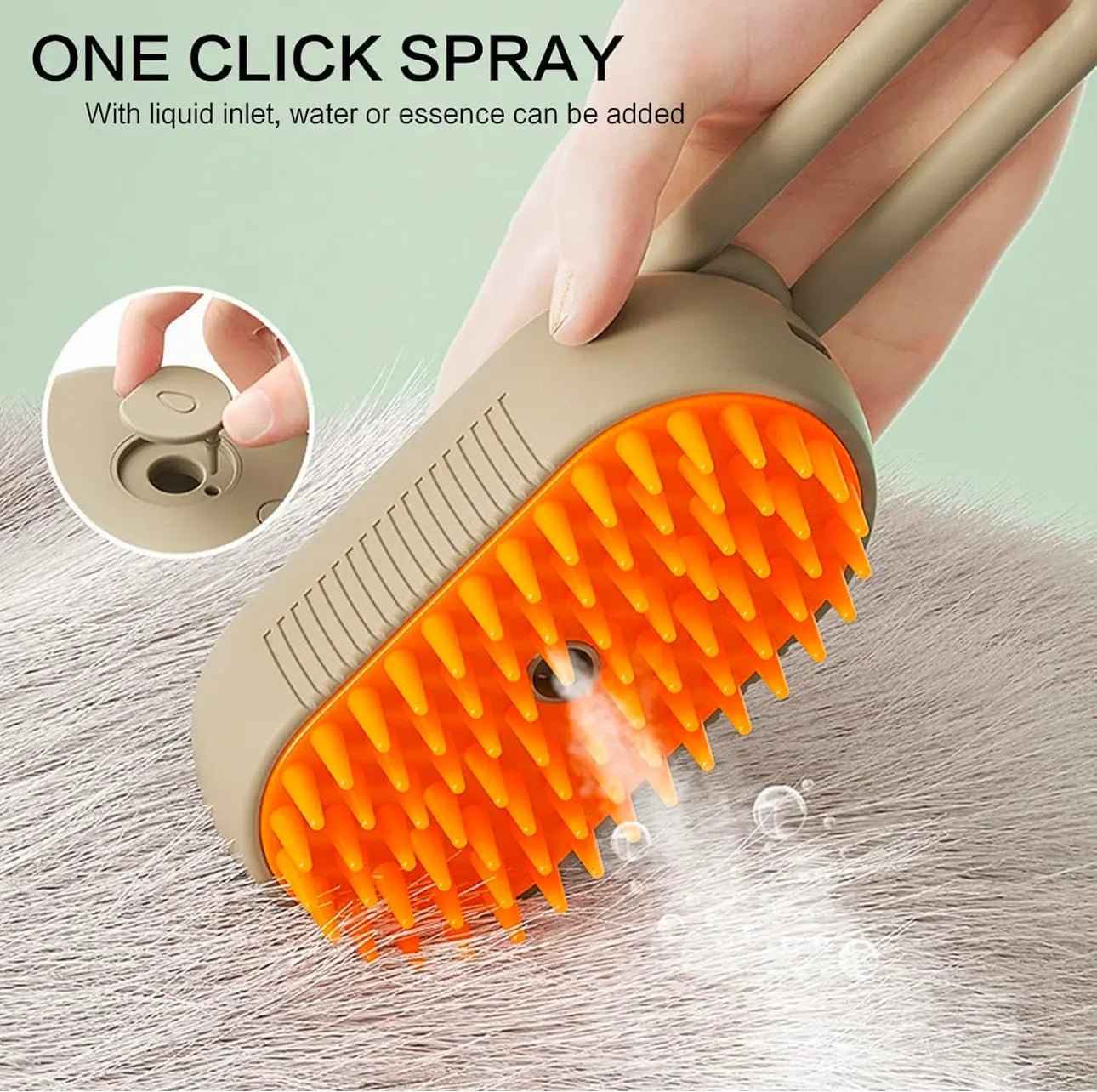 Pet Massage Brush For Cat And Dog 3 In 1 Electric For Massage