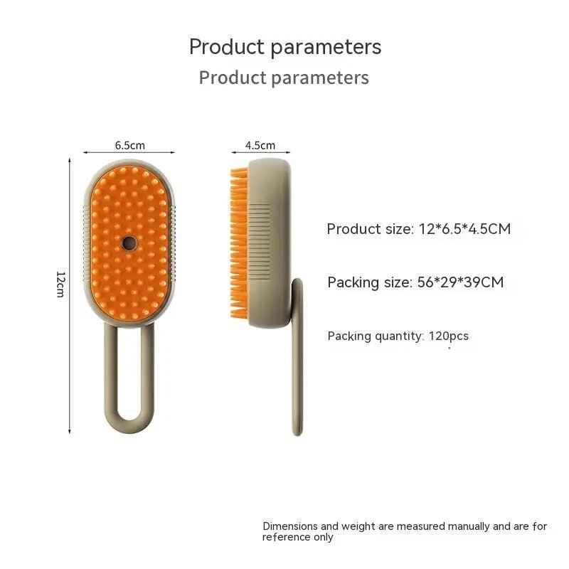 Pet Massage Brush For Cat And Dog 3 In 1 Electric For Massage